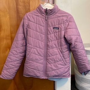 Girls sz 14 (XL) reversible Patagonia winter jacket